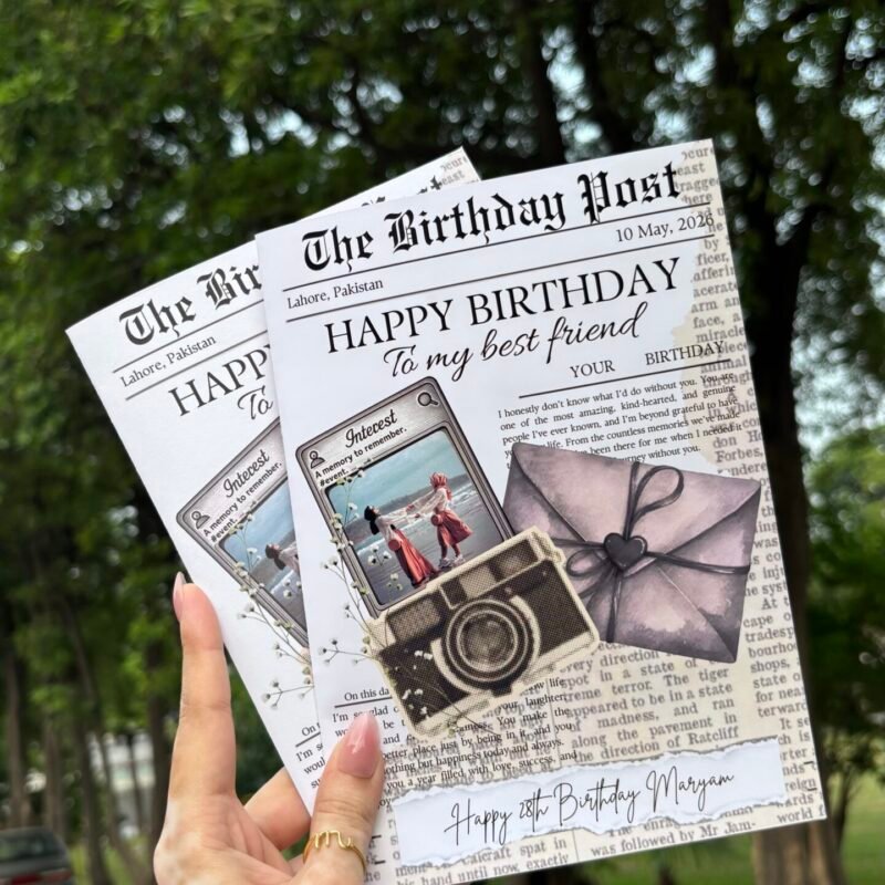 Birthday Magazine